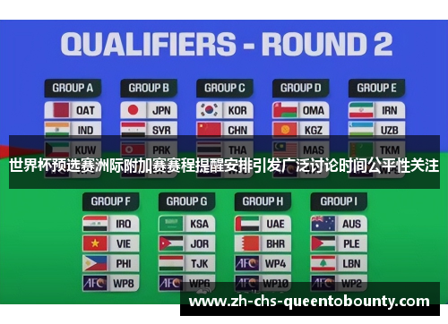 世界杯预选赛洲际附加赛赛程提醒安排引发广泛讨论时间公平性关注